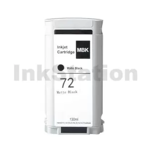 HP 72 Compatible Matte Black 130ml Inkjet Cartridge C9403A / 3WX06A