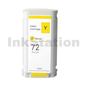 HP 72 Compatible Yellow 130ml Inkjet Cartridge C9373A