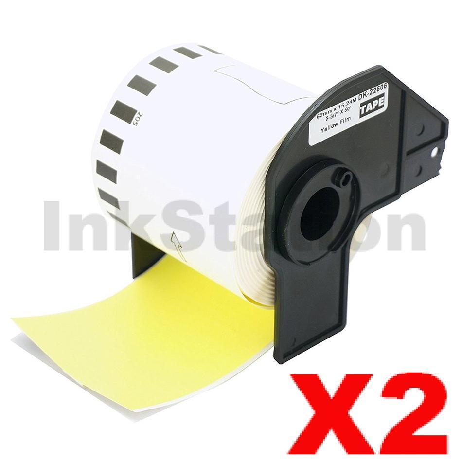 Pack De 5 Rubans Compatible Avec Brother TZe242 - Texte Rouge Sur Fond Blanc Largeur 18 Mm X 8 Metres