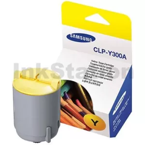 Genuine Samsung CLP-Y300A Yellow Toner - 1,000 pages