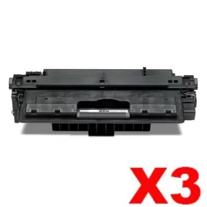 3 x HP Q7570A (70A) Compatible Black Toner Cartridge - 15,000 Pages
