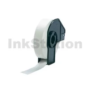 Compatible Brother DK-11203 Black Text on White Die-Cut Paper Label Roll 17mm x 87mm - 300 labels per roll