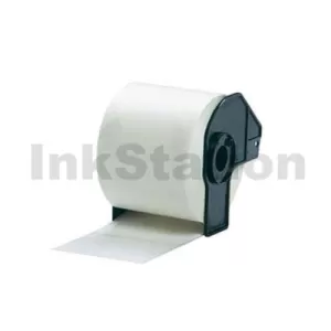 Compatible Brother DK-11209 Black Text on White Die-Cut Paper Label Roll 29mm x 62mm - 800 labels per roll