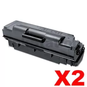 2 x Compatible Samsung ML5010ND Extra High Yield Toner Cartridge SV059A - 20,000 pages (MLT-D307E 307)