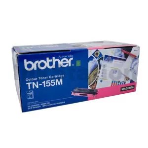 Genuine Brother TN-155M Magenta Toner Cartridge - 4,000 pages (TN155 is High Capacity Version of TN150)