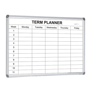 Visionchart School Planner 1 Term VDT100 1200mm x 900mm