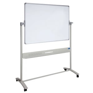 Visionchart Mobile Heavy Duty Porcelain Magnetic Whiteboard VM1290-P 1200mm x 900mm