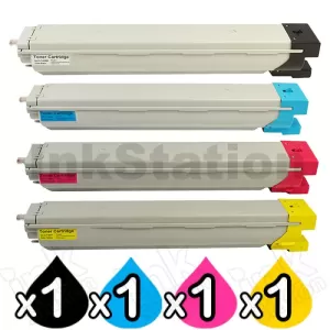 4-Pack Compatible Samsung CLX-9201NA/9251NA/9301NA [CLT-809S] Toner Combo [1BK,1C,1M,1Y]