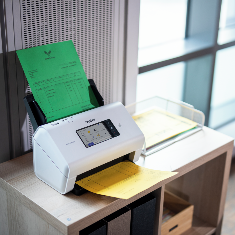 Brother ADS4900W Document Scanner (A4, Duplex) with 100 Sheet ADF