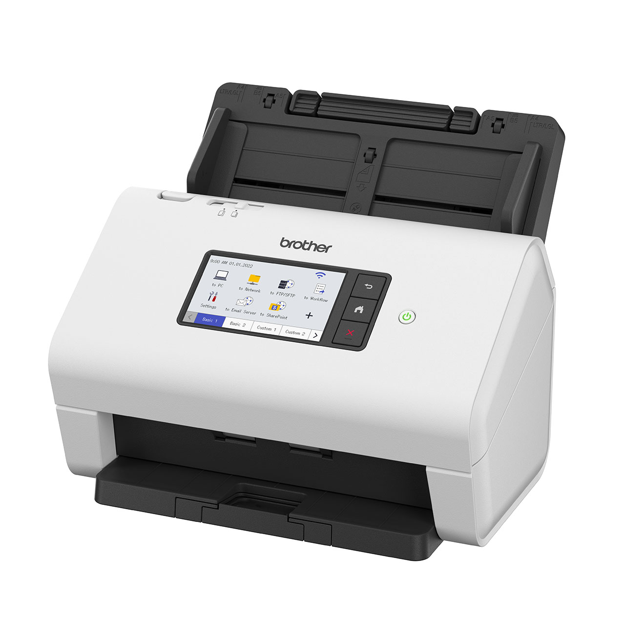 Brother ADS-4900W Document Scanner (A4, Duplex) with 100 Sheet ADF