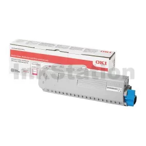 OKI C834 Genuine Magenta Toner Cartridge 46861310 - 10,000 pages