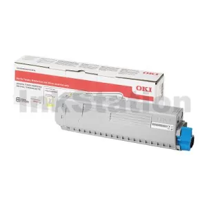 OKI C834 Genuine Yellow Toner Cartridge 46861309 - 10,000 pages