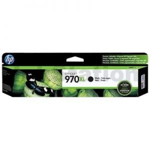 1 x HP 970XL Genuine Black High Yield Inkjet Cartridge CN625AA - 9,200 Pages