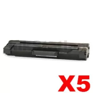 5 x Fuji Xerox Phaser 3140 / 3155 / 3160 Compatible Toner Cartridge (CWAA0805) - 2,500 pages