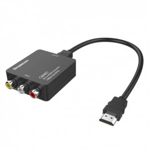 Simplecom CM423v2 HDMI Audio Extractor 4K HDMI to HDMI & Optical SPDIF +  3.5mm Stereo