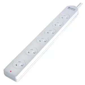 Sansai 6 Outlet Powerboard with Overload Protection