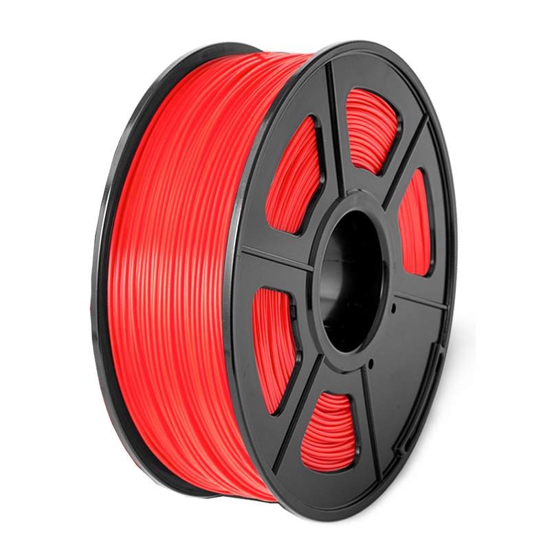 GlowInDark PLA 3D Filament 1.75mm Noctilucent Red 1KG/Roll InkStation