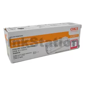 Genuine OKI MC852 Magenta Toner - 7,000 pages (44643022)