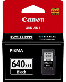 Canon PG-640XXL Genuine Black Extra High Yield Ink Cartridge - 600 pages