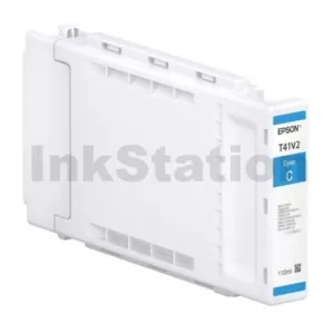 Epson UltraChrome XD2 Cyan Genuine 110ML Ink Cartridge C13T41V200