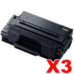 3 x Compatible Samsung SLM3820 / SLM3870 / SLM4020 / SLM4070 (MLT-D203L 203L) High Yield Black Toner SU899A - 5,000 pages