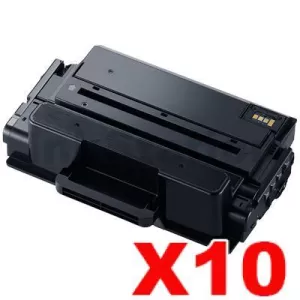 10 x Compatible Samsung SLM3820 / SLM3870 / SLM4020 / SLM4070 (MLT-D203L 203L) High Yield Black Toner SU899A - 5,000 pages