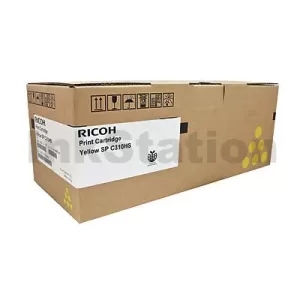 Ricoh 406486 Genuine Yellow Toner Cartridge - 6,000 pages