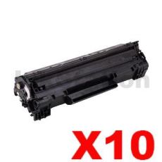 10 x HP CF283A (83A) Compatible Black Toner Cartridge - 1,500 Pages