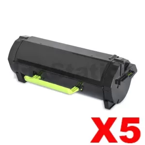 5 x Konica Minolta BIZHUB 3300P Compatible TNP36 Toner Cartridge  - 10,000 pages (A63V00K)