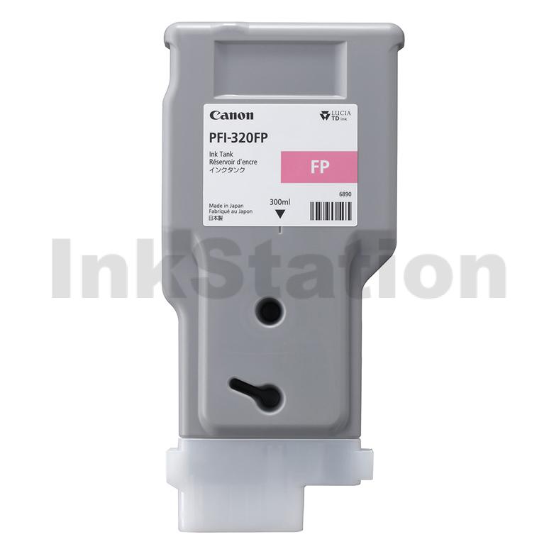 Canon Genuine PFI-320FP Fluorescent Pink Ink Cartridge - 300ML - Ink ...