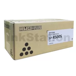 Ricoh SP-3600DN SP-3600SF SP-3610SF SP-4510DN Genuine Black Toner Cartridge SP 3600S / SP 4500S [407337] - 6,000 pages
