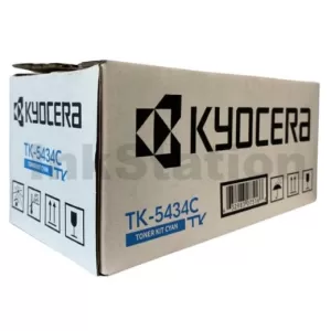 Genuine Kyocera TK-5434C Cyan Toner Cartridge ECOSYS PA2100, MA2100 - 1,250 pages