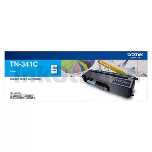 Genuine Brother TN-341C Cyan Toner Cartridge - 1,500 pages