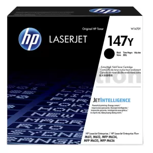 1 x HP 147Y W1470Y Genuine Black Extra High Yield Toner Cartridge - 42,000 Pages
