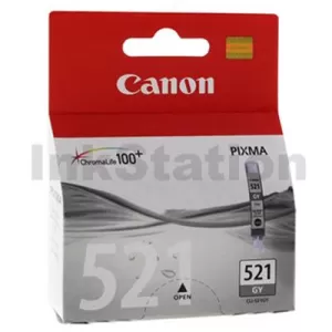 Genuine Canon CLI-521GY Grey Inkjet