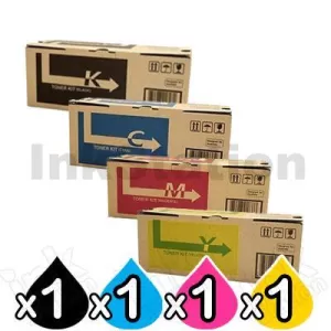 4 Pack Genuine Kyocera TK-5209 Toner Combo Taskalfa 356CI [1BK,1C,1M,1Y]