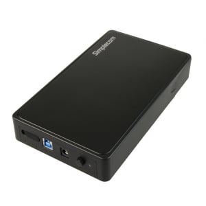 Tool Free 3.5 SATA HDD to USB 3.0 Hard Drive Enclosure Black - SE325