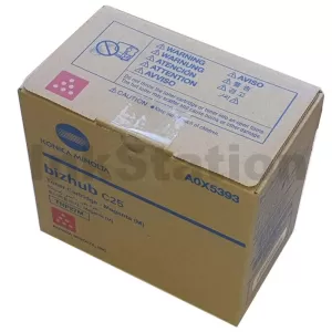 Konica Minolta BIZHUB C25 TNP27M Genuine Magenta Toner Cartridge - 6,000 pages (A0X5393)