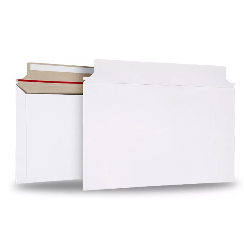 100PCS Rigid Mailer 215 x 270mm 700gsm Hard Tough Cardboard Envelope