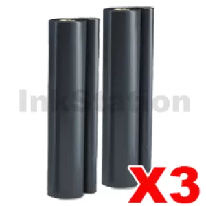 3 x Compatible Brother PC-102RF Thermal Printing Ribbons [2 rolls Value Pack]