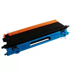 Compatible Brother TN-155C Cyan Toner Cartridge - 4,000 pages (TN155 is High Capacity Version of TN150)