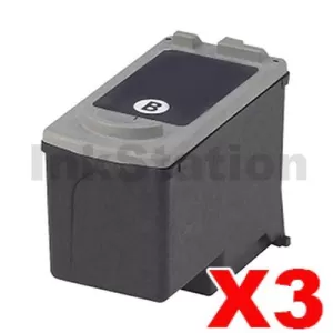 3 x Canon PG-40 Black Compatible InkJet Cartridge