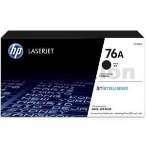 1 x HP 76A CF276A Genuine Black Toner Cartridge - 3,000 Pages