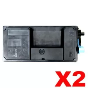 2 x Non-Genuine alternative for TK-3114 Black Toner Kit suitable for Kyocera FS-4100DN - 15,500 pages