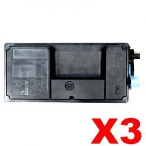 3 x Non-Genuine alternative for TK-3114 Black Toner Kit suitable for Kyocera FS-4100DN - 15,500 pages