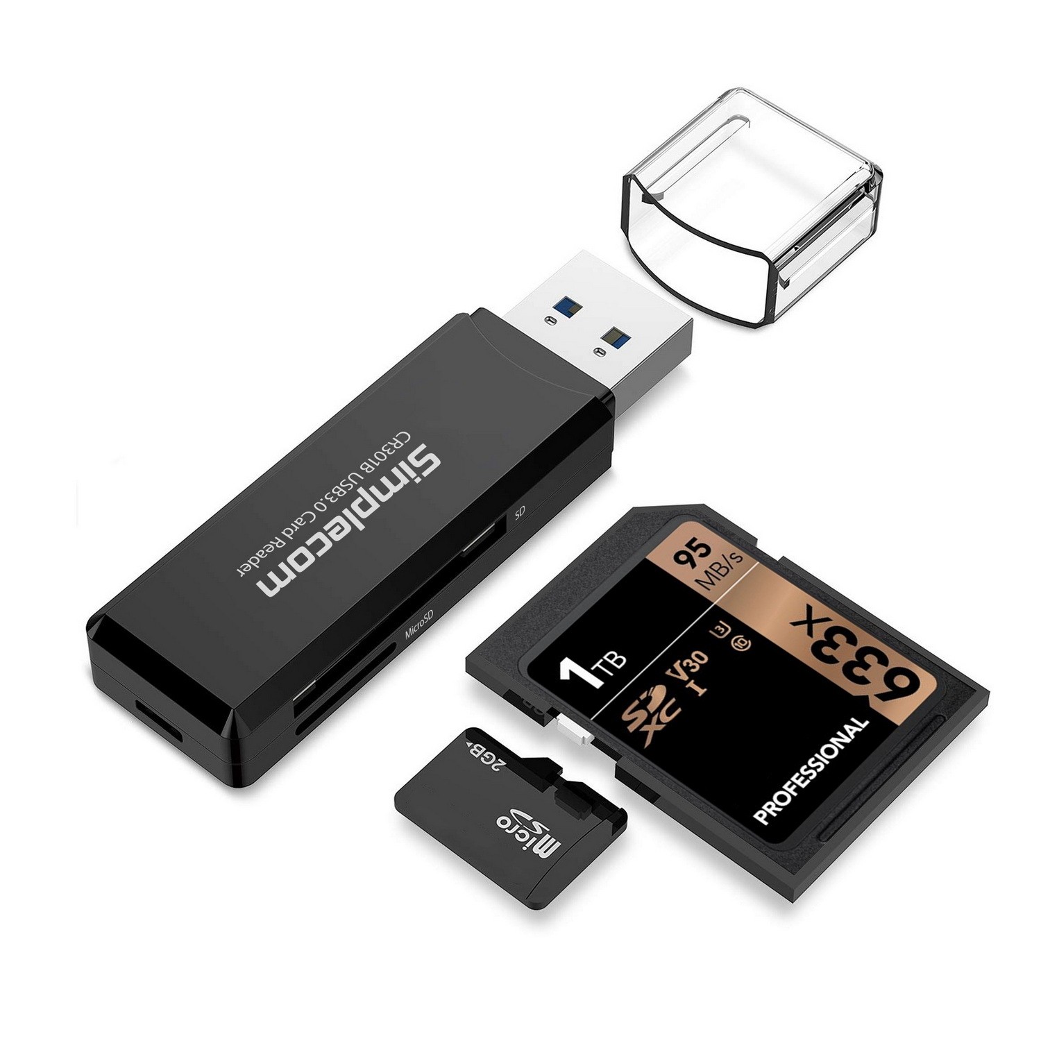 2in1 Lightning Card Reader for SD TF Memory Cards for Iphone InkStation