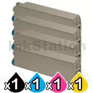 4 Pack OKI Compatible C9300/C9500 Toner Cartridges (41963609-41963612)