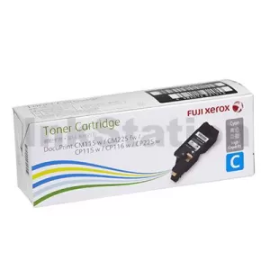 Genuine Fuji Xerox Docuprint CM115 CP115 CP116 CM225 CP225 Cyan Toner Cartridge (CT202268) - 700 pages