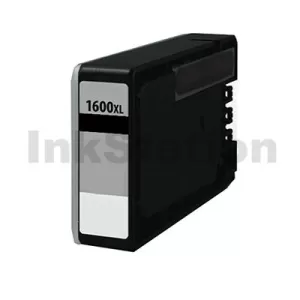Canon PGI-1600XLBK Compatible Black High Yield Ink Cartridge - 1,200 pages