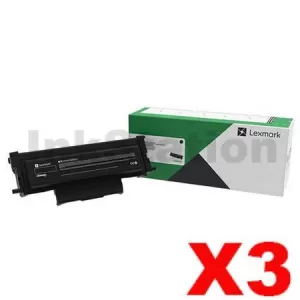 3 x Lexmark B226H00 Genuine B2236 / MB2236 High Yield Toner Cartridge - 3,000 pages